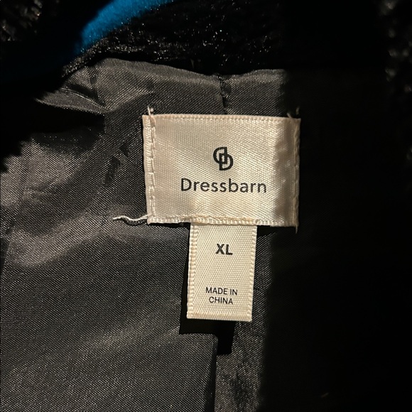 dressbarn Black Teddy Jacket - Picture 3 of 4